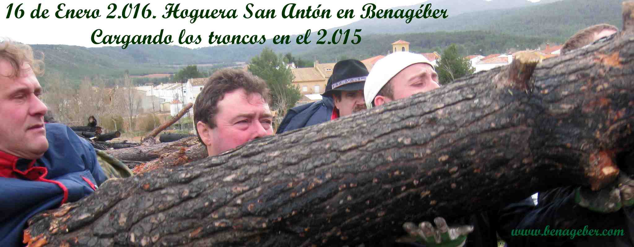 La Hoguera de San Anton 2016 en Benagéber